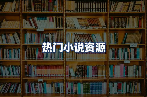 热门小说资源