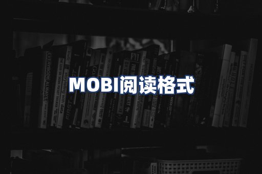 MOBI阅读格式